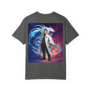 Fantasy-Themed Garment-Dyed Tee – Majestic Creature Shirt