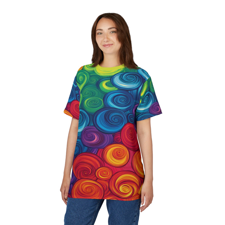 Colorful Swirl Tee.