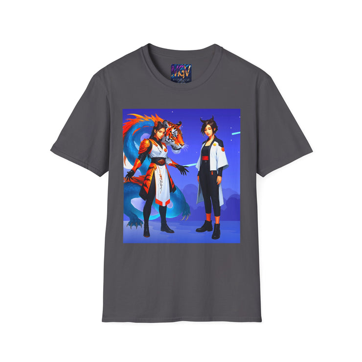 Fantasy Adventure Colorful Tee – Anime Cosplay T-Shirt