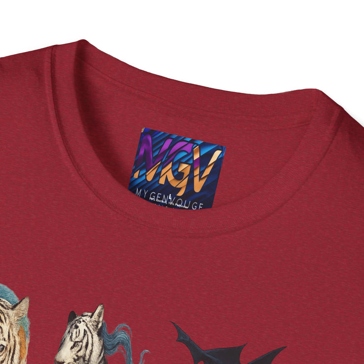 Fantasy Adventure Graphic Tee – Magical Creature Shirt