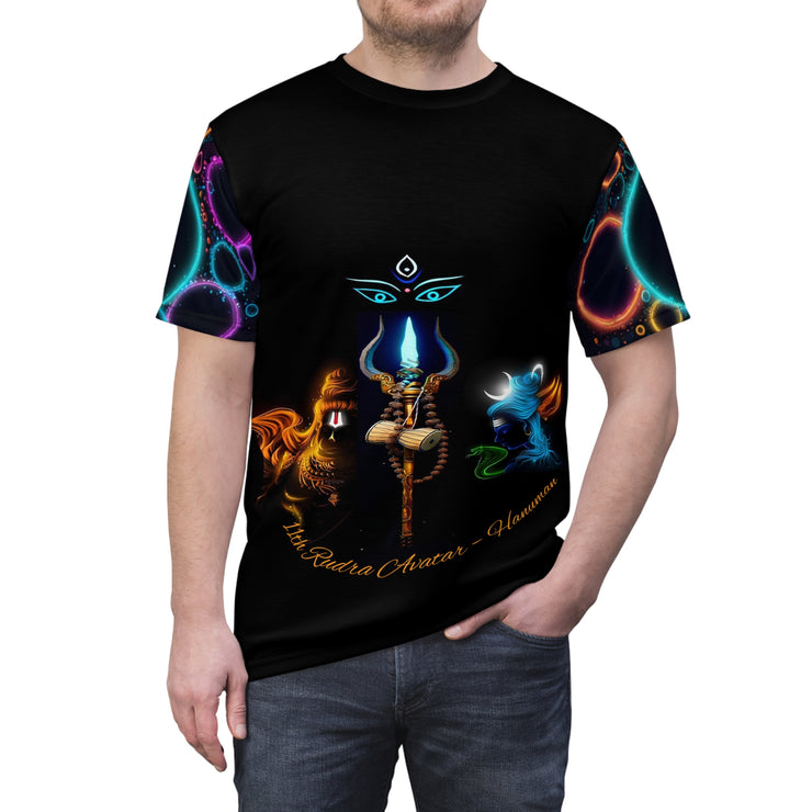 Rudra Avatar Hanuman Graphic Tee – Spiritual Festival Shirt