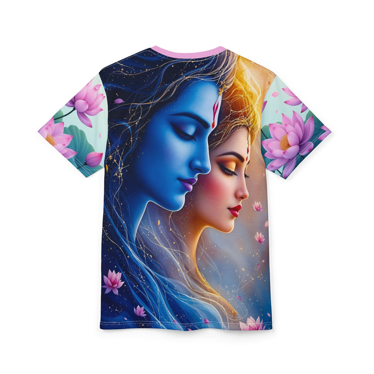 Divine Love Shiv & Parvati Tee – Festival Spiritual Shirt