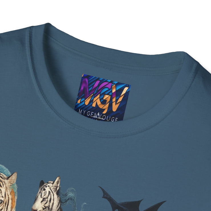 Fantasy Adventure Graphic Tee – Magical Creature Shirt