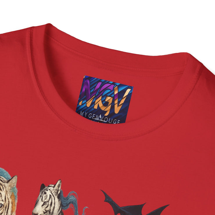 Fantasy Adventure Graphic Tee – Magical Creature Shirt