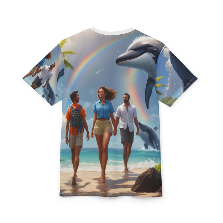 Whale Adventure Ocean Tee – Beach Vacation Shirt