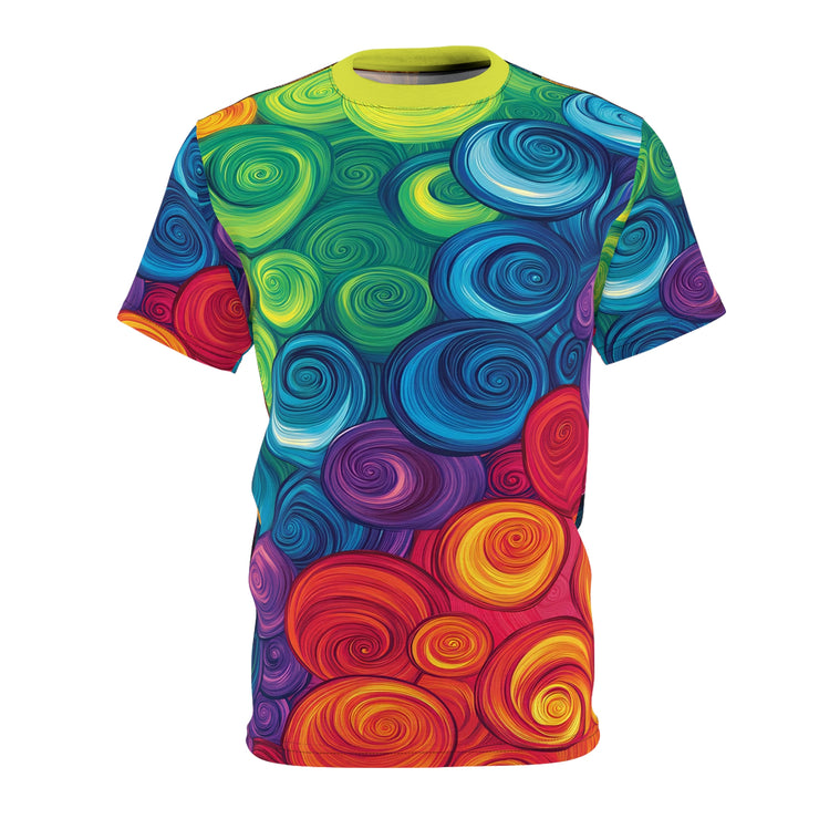 Colorful Swirl Tee.
