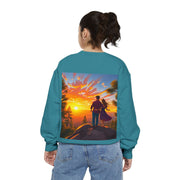Romantic Sunset Sweatshirt – Cozy Fall Couples Sweater.