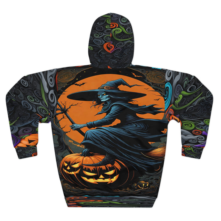 Halloween Witch Pullover Hoodie.