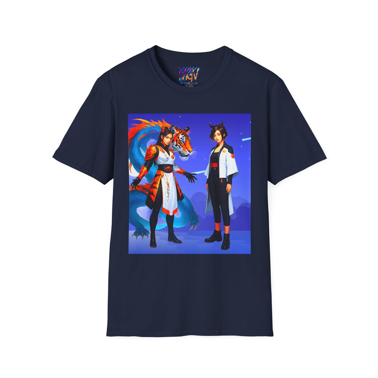 Fantasy Adventure Colorful Tee – Anime Cosplay T-Shirt