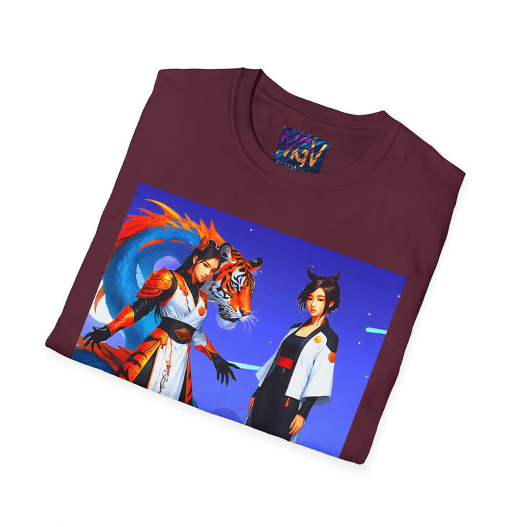 Fantasy Adventure Colorful Tee – Anime Cosplay T-Shirt