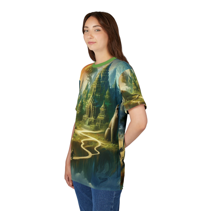 Temple Guardian Monkey Spirit Tee – Cultural Heritage Shirt