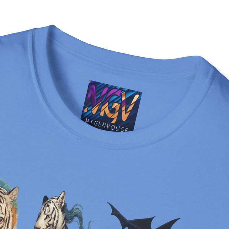 Fantasy Adventure Graphic Tee – Magical Creature Shirt