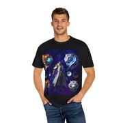 Fantasy-Themed Garment-Dyed Tee – Majestic Creature Shirt
