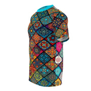 Patterned Unisex Casual Tee