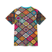 Patterned Unisex Casual Tee