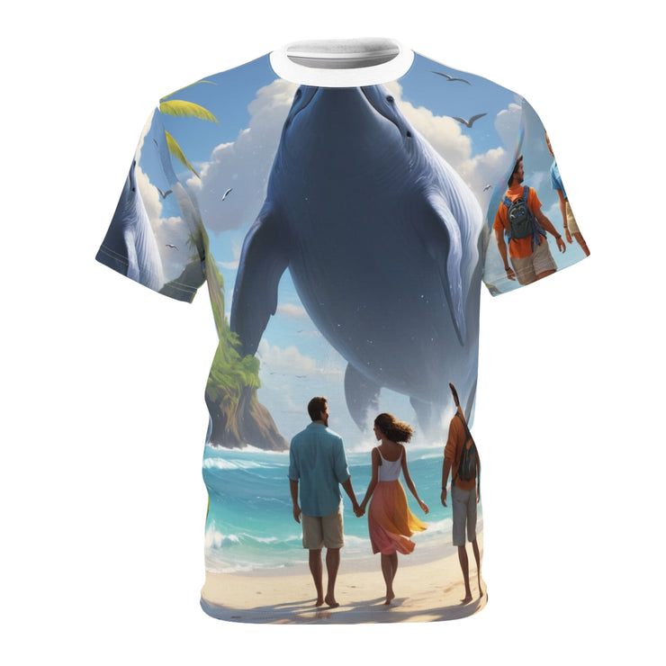 Whale Adventure Ocean Tee – Beach Vacation Shirt
