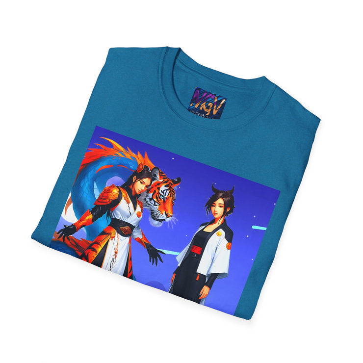 Fantasy Adventure Colorful Tee – Anime Cosplay T-Shirt