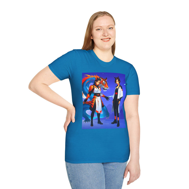 Fantasy Adventure Colorful Tee – Anime Cosplay T-Shirt