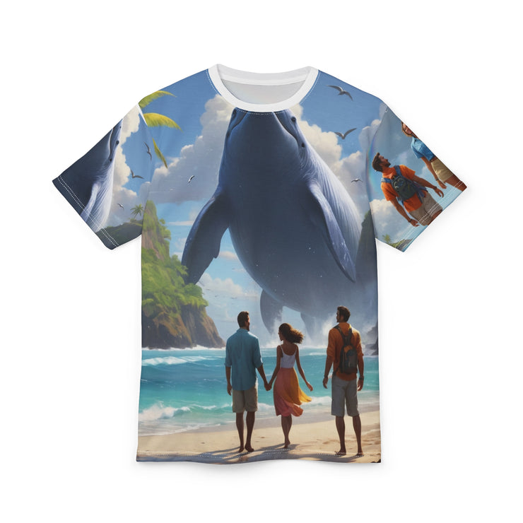 Whale Adventure Ocean Tee – Beach Vacation Shirt