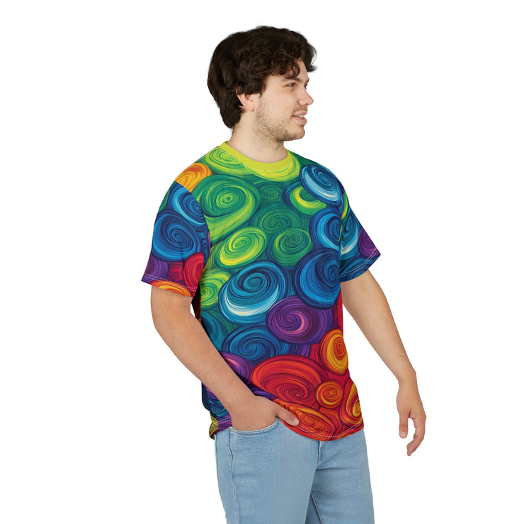Colorful Swirl Tee.