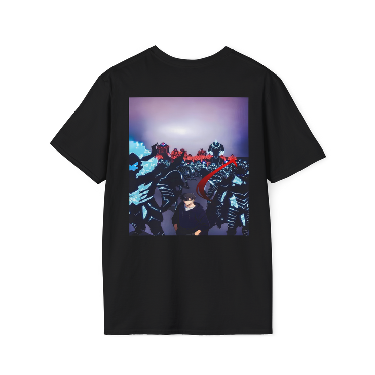 Solo Leveling Jinwoo Anime Tee – Kpop Manga T-Shirt
