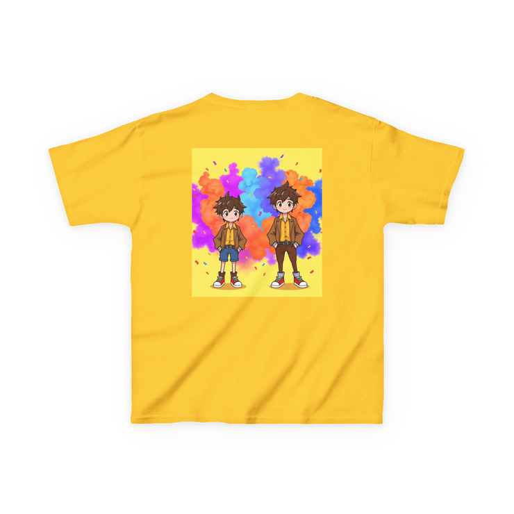 Kids Cartoon Character Graphic Tee – Fun Birthday Shirt