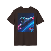 Retro 80s Sci-Fi Graphic Tee – Vintage Space T-Shirt