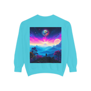 Sunset Romance Sweatshirt – Boho Mountain Pullover