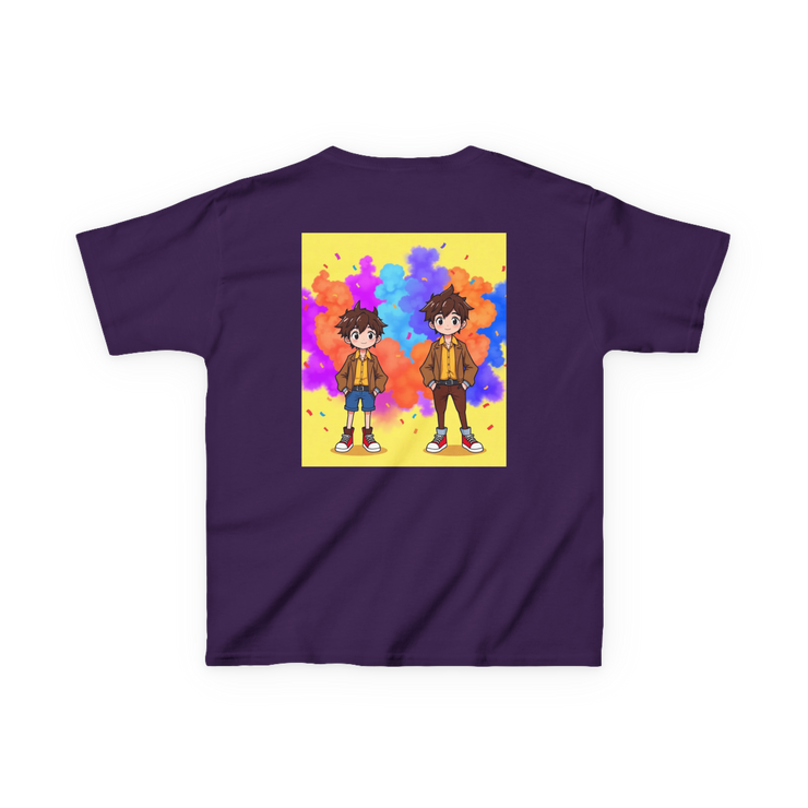 Kids Cartoon Character Graphic Tee – Fun Birthday Shirt