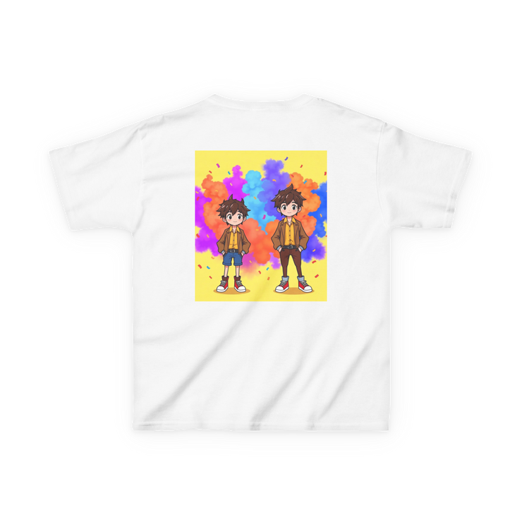 Kids Cartoon Character Graphic Tee – Fun Birthday Shirt