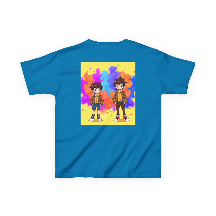 Kids Cartoon Character Graphic Tee – Fun Birthday Shirt