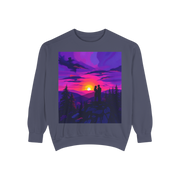 Sunset Romance Sweatshirt – Boho Mountain Pullover