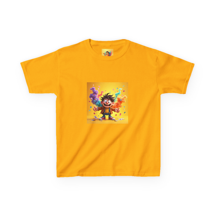 Kids Cartoon Character Graphic Tee – Fun Birthday Shirt