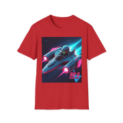 Retro 80s Sci-Fi Graphic Tee – Vintage Space T-Shirt