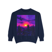 Sunset Romance Sweatshirt – Boho Mountain Pullover
