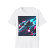 Retro 80s Sci-Fi Graphic Tee – Vintage Space T-Shirt