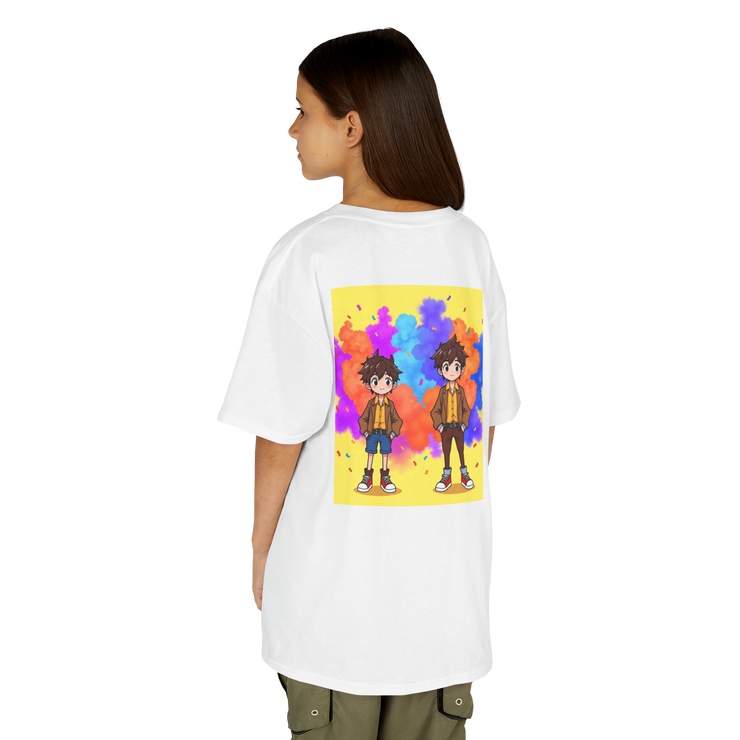 Kids Cartoon Character Graphic Tee – Fun Birthday Shirt