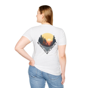 Romantic Sunset Couple Sketch T-Shirt – Nature Inspired Tee