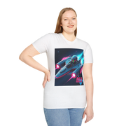 Retro 80s Sci-Fi Graphic Tee – Vintage Space T-Shirt