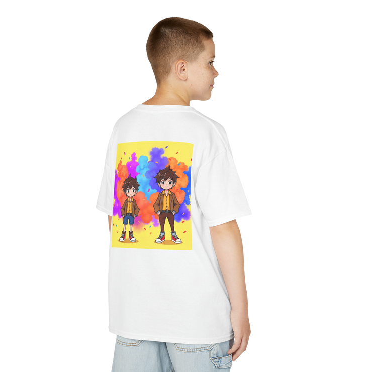 Kids Cartoon Character Graphic Tee – Fun Birthday Shirt