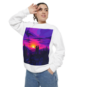Sunset Romance Sweatshirt – Boho Mountain Pullover