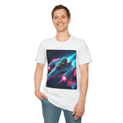 Retro 80s Sci-Fi Graphic Tee – Vintage Space T-Shirt