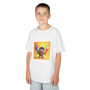 Kids Cartoon Character Graphic Tee – Fun Birthday Shirt