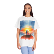 Romantic Sunset Couple T-Shirt – Anniversary Gift Tee