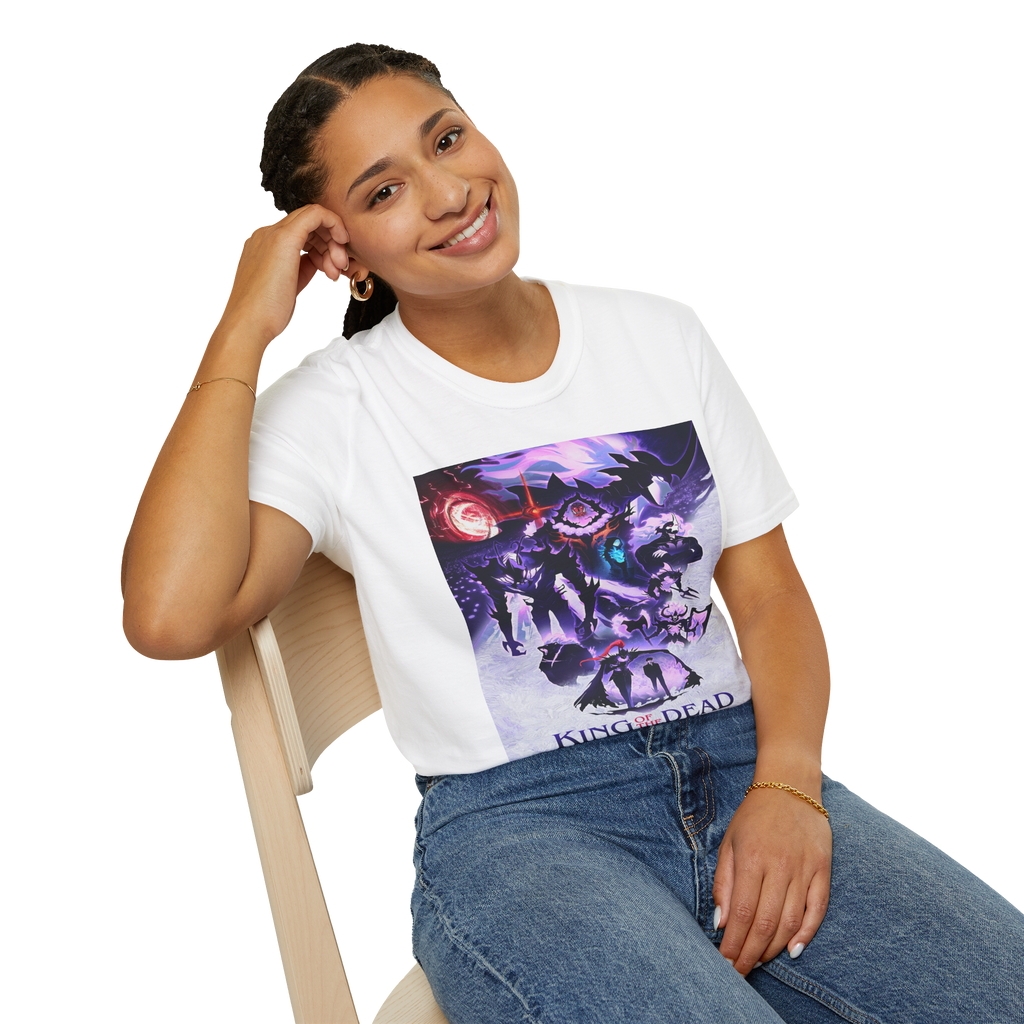 King of the Dead Graphic Tee – Gamer Halloween Shirt