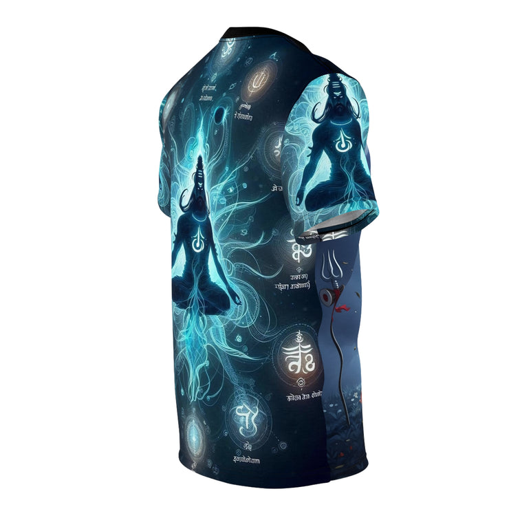 Shiv & Parvati Saadhana Spiritual Tee – Cut & Sew Top