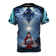 Shiv & Parvati Saadhana Spiritual Tee – Cut & Sew Top